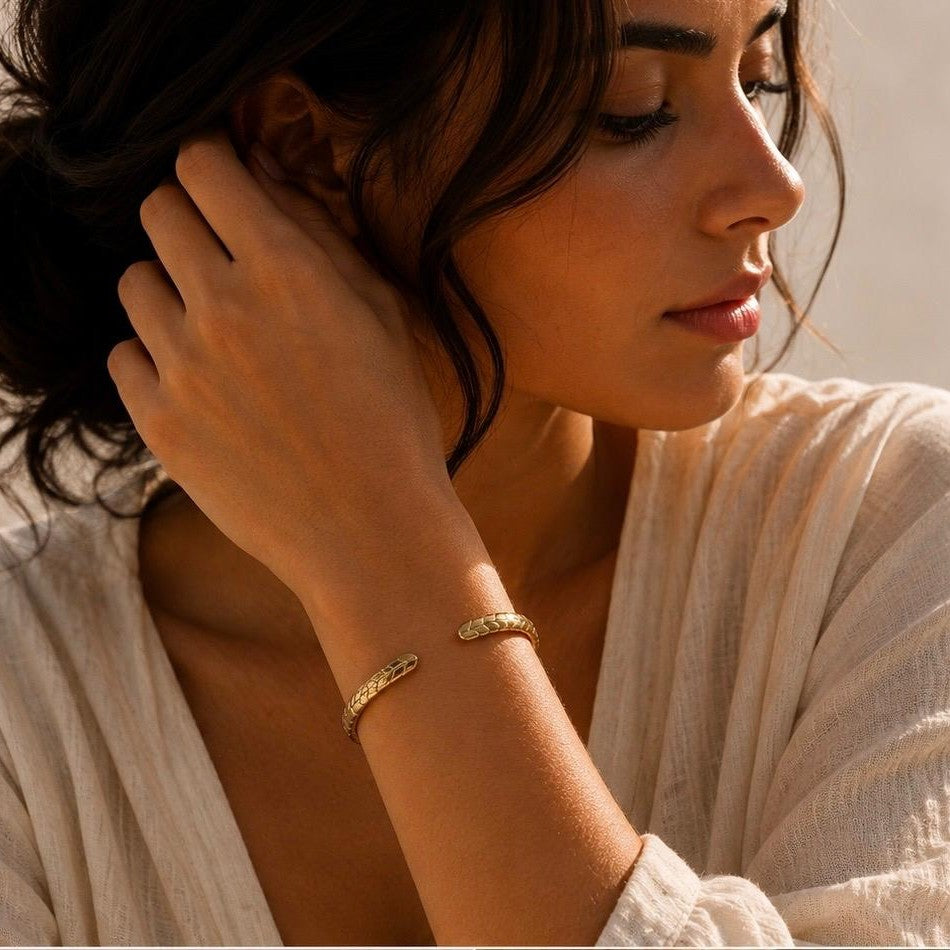 Bracelet Epi Doré