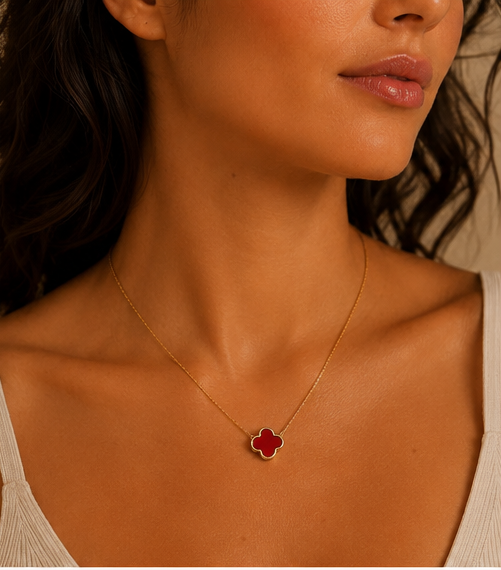 Collier fleur Elégance