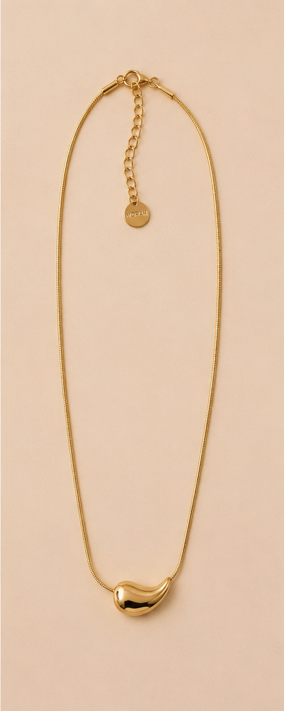 Collier Goutte Dorée Minimaliste
