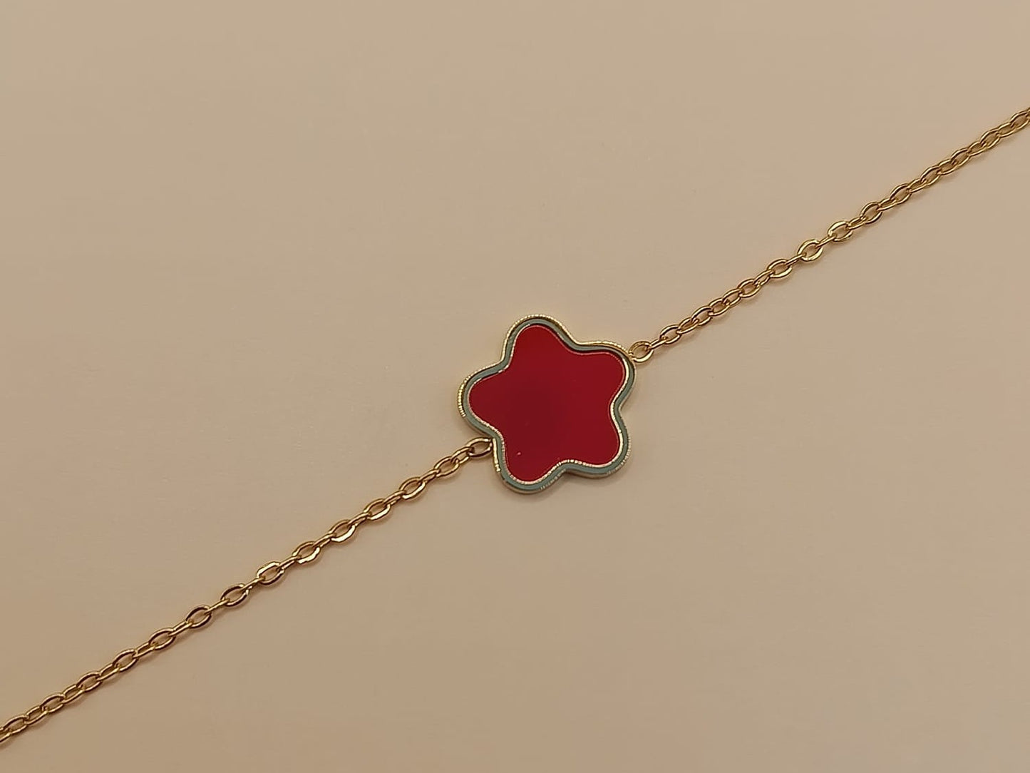 Gourmette fleur Elégance