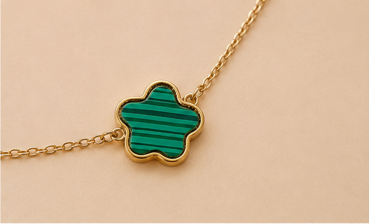 Collier fleur Elégance